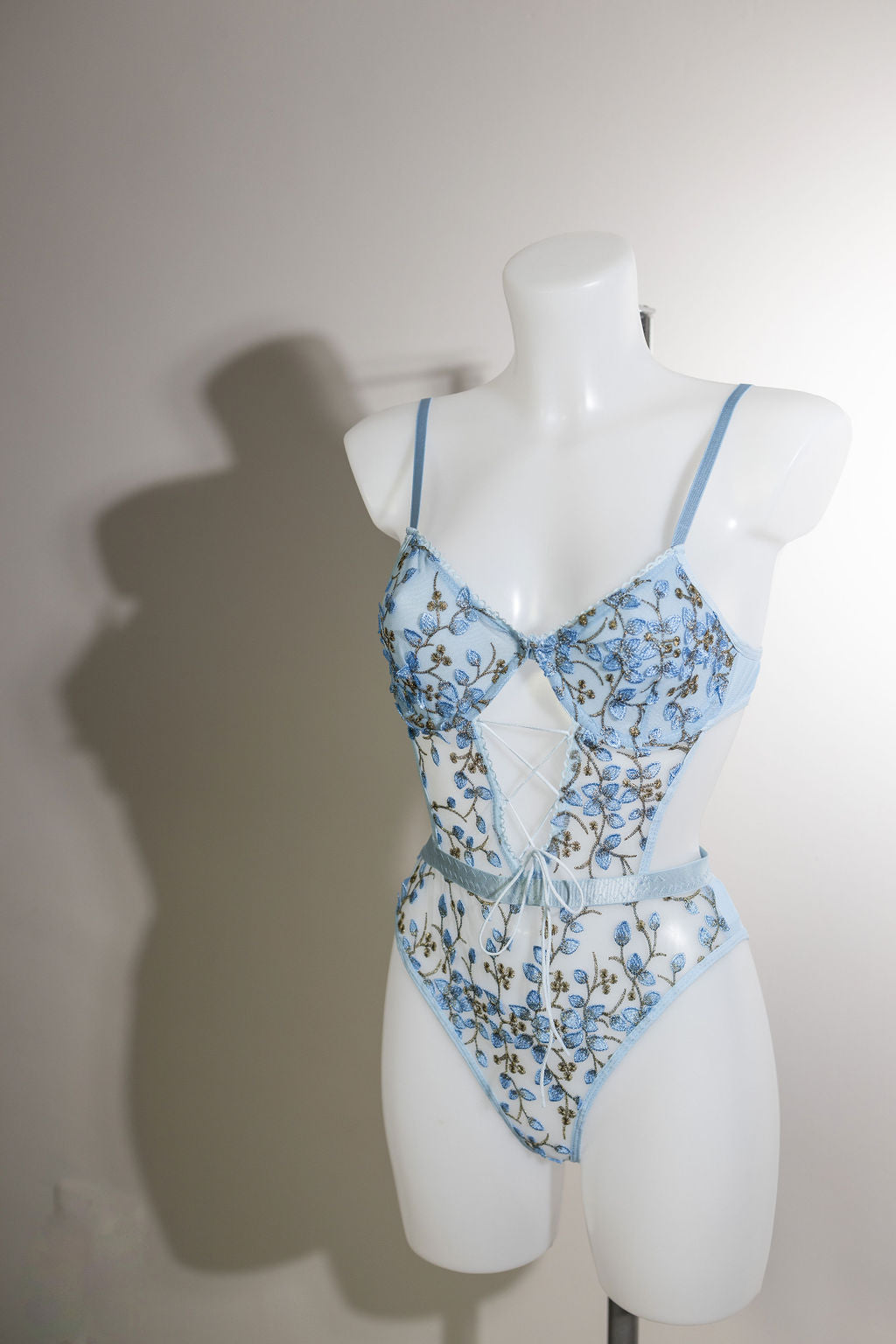 Powder Kiss bodysuit - Baby Blue