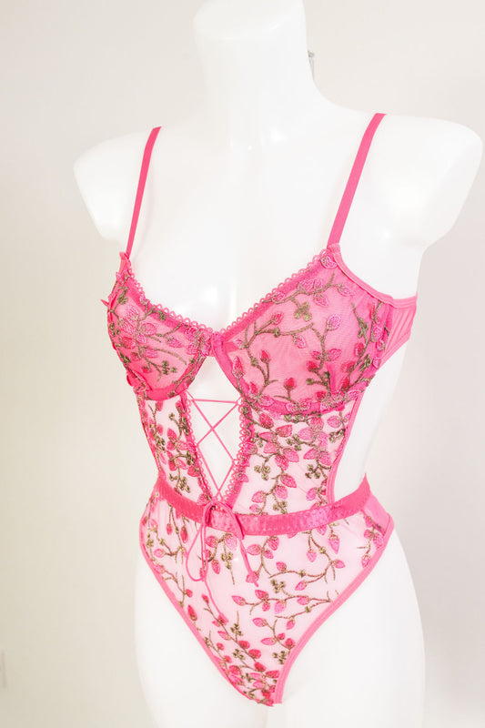Rosé Reverie bodysuit - Pink