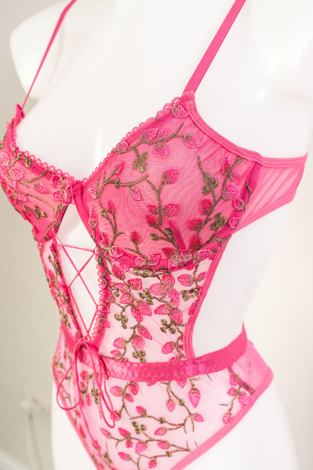 Rosé Reverie bodysuit - Pink