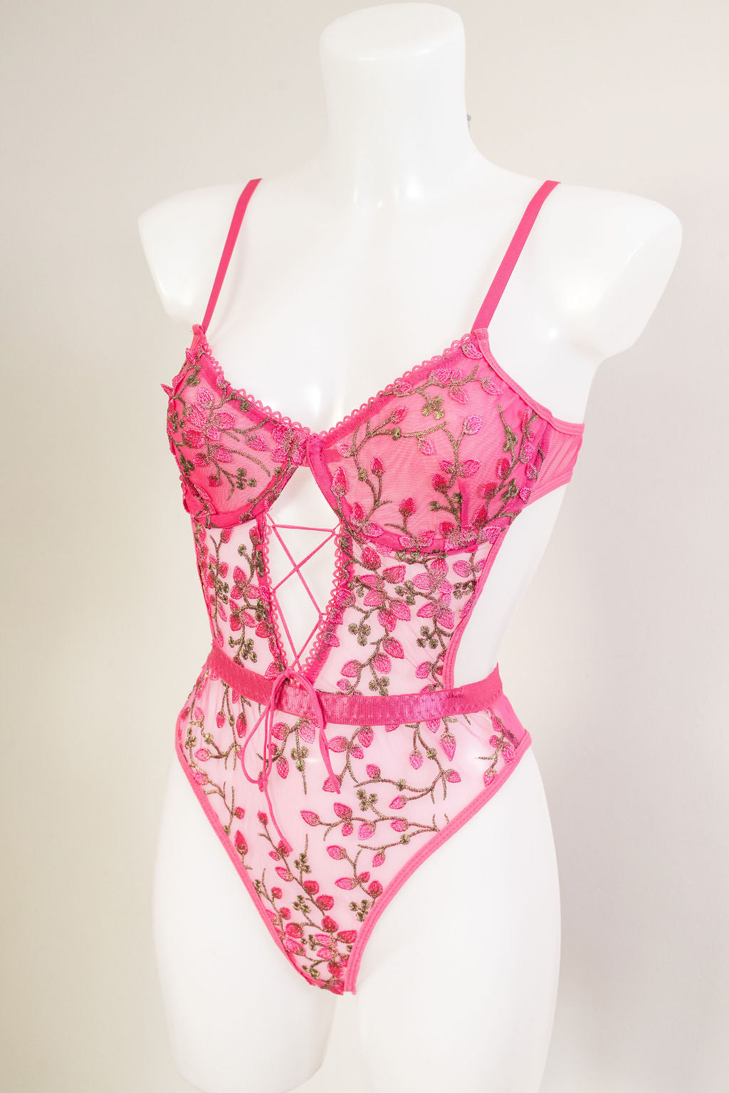 Rosé Reverie bodysuit - Pink